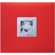 Grandchildren Expressions Top-Load Scrapbook Album – Red