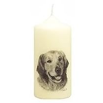 Pillar Candle Sm Fox Terr