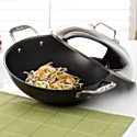 Emerilware by All-Clad Hard Anodized Wok with Stainless Steel Lid