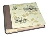 Kitchen & Housewares : Suede Butterfly 6x4 Slip In Photo Album, 200 Photos