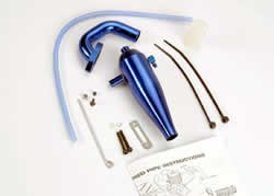 Traxxas Alum Pipe  HeaderNRU TRA4485