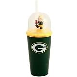 Officially Licensed NFL Green Bay Packers Pack Mascot Sippy Cups