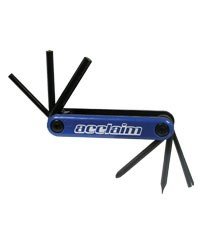 TOOL ALLEN FOLDING ACTION 3-4-5-6MM + SCREWDRIVERS