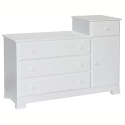 DaVinic Kalani Combo Baby Dresser - White