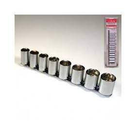 9 PC 1/2 SHALLOW CHROME SAE