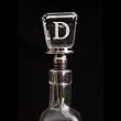 3D Laser Etched D Monogram Wine Stopper