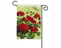 Magnet Works MAIL36450 Geraniums Garden Flag