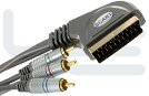 7M ( 23FT ) ATLONA HIGH-QUALITY COMPONENT VIDEO TO SCART ADAPTER CABLE, video cable