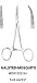 Fine Artery Forceps, Halsted-Mosquito - Straight, 5 1/2', 14 cm Product photo may not exactly match the product offered for sale. Please refer to the product description.