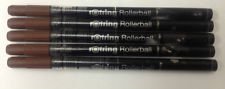 5 Rotring Core Rollerball Refills R 074 556 Black New Fits Skynn