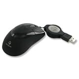 Targus Notebook Optical Mouse with Retractable USB Cable PAUM004U
