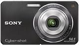 Sony DSC-W350 14.1MP Digital Camera with 4x Wide Angle Zoom with Optical Steady Shot Image Stabilization and 2.7 inch LCD (Black)