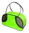 Designer Dog Carrier - Open Top Lime Green Pet Carrier