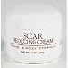 A specially blended formula includes collagen, aloe vera and Vitamin E to help heal while the translucent color helps diminish the appearance of scars from surgery, weight loss or wounds.