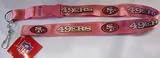 49ERS Lanyard Pink