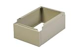 Steel Locker Closed Base For Lockers With No Legs 12W X 15D Sand