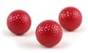 Golfb&auml;lle ROT, Golfballset mit roter Farbe