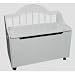 Decon's Toy Chest and Bench - Solid Wood - White