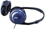 JVC HAB25BU Folding Backband Headphones with volume control (Blue)