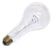 300 watt 130 volt PS25 Medium Screw (E26) Base Long-Life Clear Incandescent Trojan Light Bulb