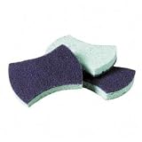 3M Scotch-Brite Power Sponge - Cellulose, Synthetic Fiber - Blue, Dark Blue
