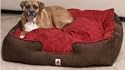 NEW-Luxury Dog Bed XXL 42" Mocha-For the largest of breeds