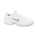 Nike Damen Indoor Schuh City Court 4 wei&szlig;/pink