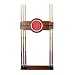 North Carolina State 2 piece Wood and Mirror Wall Cue Rack