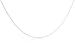 Silver 30 Spiga Adjustable Chain 16" - 18"