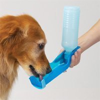 Dog Water Bottle - Handi Drink 17 oz. - The Portable, Spill-Proof Way to Keep Pets Hydrated