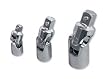 Universal Joint 1/4-3/8-1/2 Inch - 3 Pieces