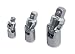Universal Joint 1/4-3/8-1/2 Inch - 3 Pieces