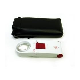 10X LED Illuminated Pocket Magnifier 1.4 Inch Lens