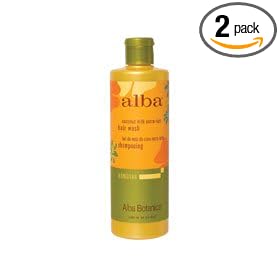 Alba Botanica Coconut Milk Extra Rich Hair Wash, 12-Ounce Bottle (Pack of 2) by Alba
