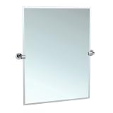 Gatco 4119S Zone Tilting Wall Mirror, Satin Nickel