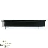  : Clear-for-Life ES Black Medium Density Fiberboard Canopy for 30in x 12in Aquarium