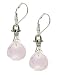 Anatoli Large Rose Quartz Teardrop Earrings