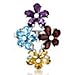 Helzberg Diamonds - Sterling Silver Amethyst, Blue title=