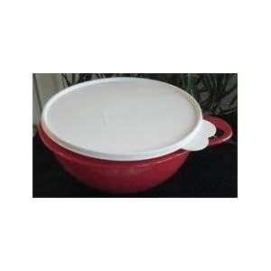 Tupperware Thatsa bowl Jr Chili Red Mixing Bowl by