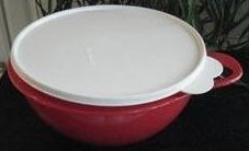 Tupperware Thatsa bowl Jr Chili Red Mixing Bowl