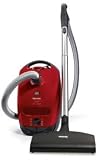 Miele S2181 Titan Canister Vacuum - Mango Red