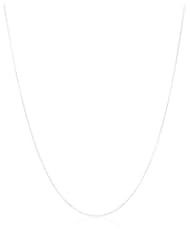 14k Italian Rose Gold Rolo 1mm Chain Necklace, 18"
