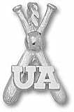 Arizona Wildcats "UA Baseball Bats" Pendant - Sterling Silver Jewelry