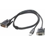 Cables To Go - 38057 - 6ft M1 Male to HD15 & USB Male Cable
