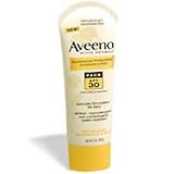 AVEENO Active Naturals Continuous Protection Sunblock Lotion SPF 30 Face - 3 oz (2 pack)