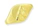 9ct Gold Oval Ladies Signet Ring