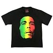 BOB MARLEY - Tri-Color Face - Black Youth T-shirt
