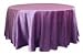 Wholesale wedding Satin 132 Round Tablecloth - Victorian Lilac