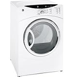GE DCVH515GFWW 27 Gas Dryer with 7.0 Cu. Ft. Capacity (White)