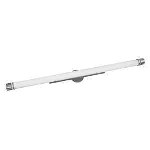 American Fluorescent ARV154SNE5 Aria Vanity, White Acrylic Diffuser with Satin Nickel... by 